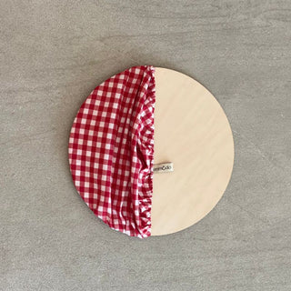 Red Vichy Wrappy Placemat Cover