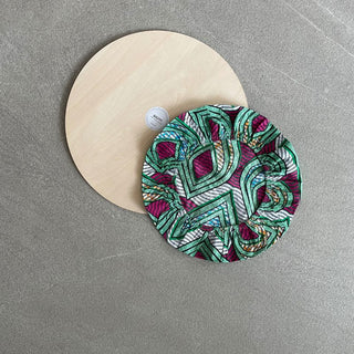 Ankara Green Wrappy Placemat Cover