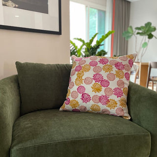 Bloom Handprinted Cushion