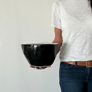 Irregular Bowl Black&White