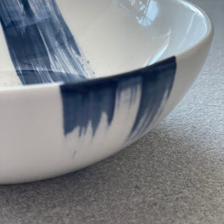Denim Blue Ensō Soup Bowl