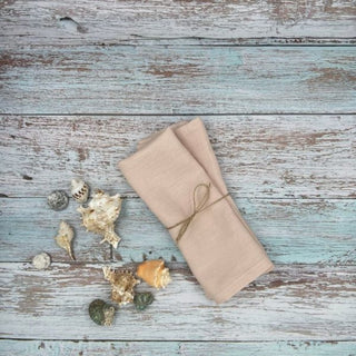 Nude Linen Placemats - Set Of 2