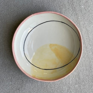 Watercolor pasta bowl