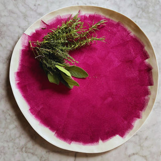 Purple Full Brush Platter - Extra Large