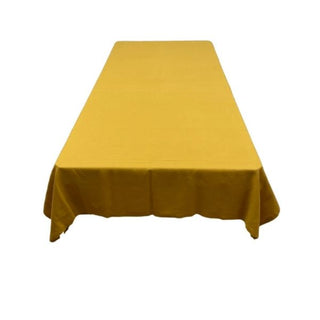 Saffron Linen Tablecloth