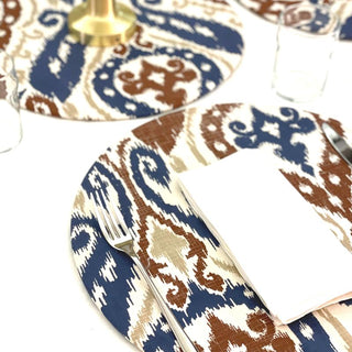 Ikat Blue Wrappy Placemat