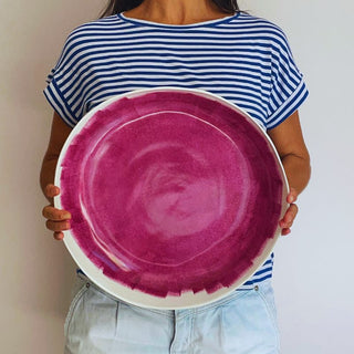 Purple Full Brush Bowl - Large