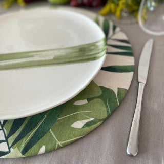 Oyster Linen Tablecloth