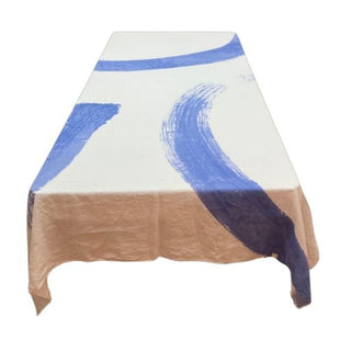 Sky Ensō Linen Tablecloth