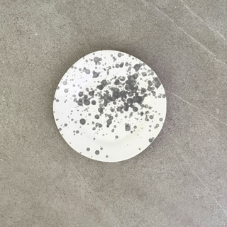 Riviera Grey Splash Starter Plate - Brush Collection