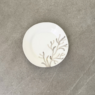 Riviera Grey Corals Starter Plate - Brush Collection