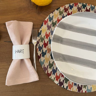 Pied De Poule Wrappy Placemat