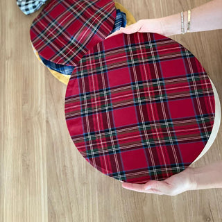 Red Tartan Wrappy Placemat