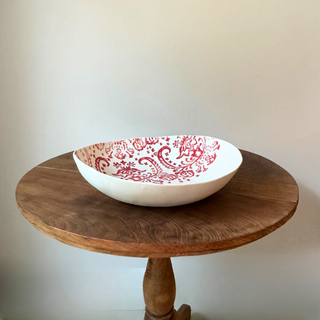Sicilia Red Bowl - Extra Large