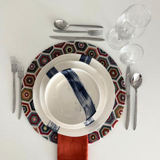 Geometric Dinner Set Rental