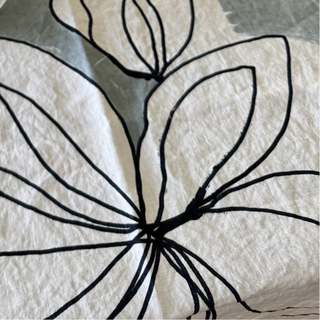 Sage Desert Rose And Brushes Linen Runner