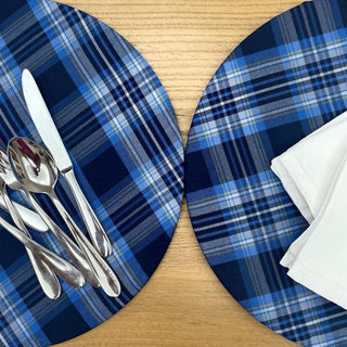 Blue Tartan Wrappy Placemat