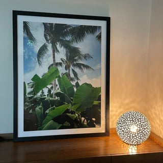 White Ceramic Lamp - Small