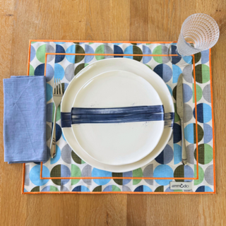 Geometric Double Sided placemat