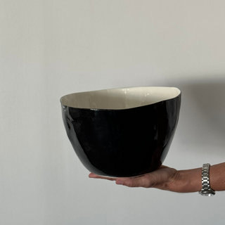 Irregular Bowl Black&White