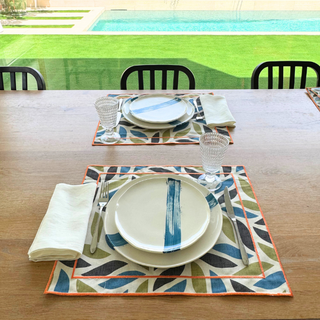 Geometric Double Sided placemat