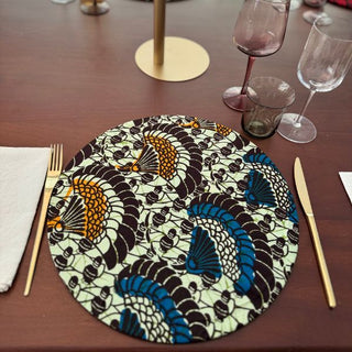 Ankara Fans Wrappy Placemat