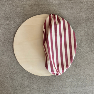 Red Stripes Wrappy Placemat