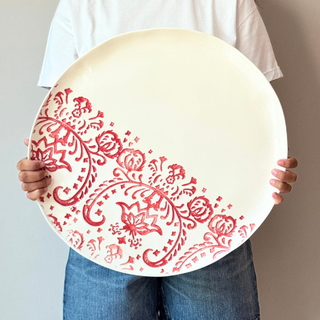 Sicilia Red Platter - Extra Large