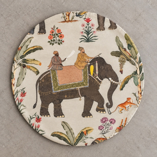 Elephants Beige Wrappy Placemat