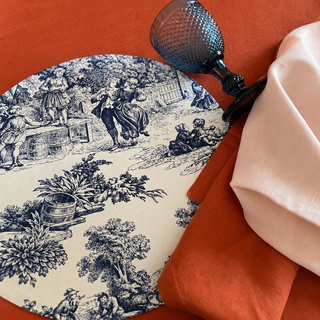 Rust Linen Runner